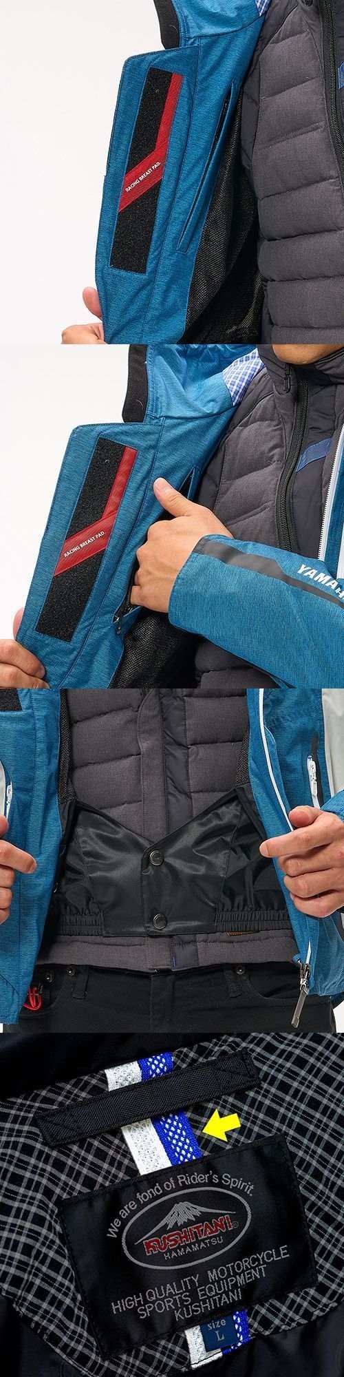 Webike | Y'S GEAR(YAMAHA) ワイズギア(ヤマハ) YAMAHA×クシタニ