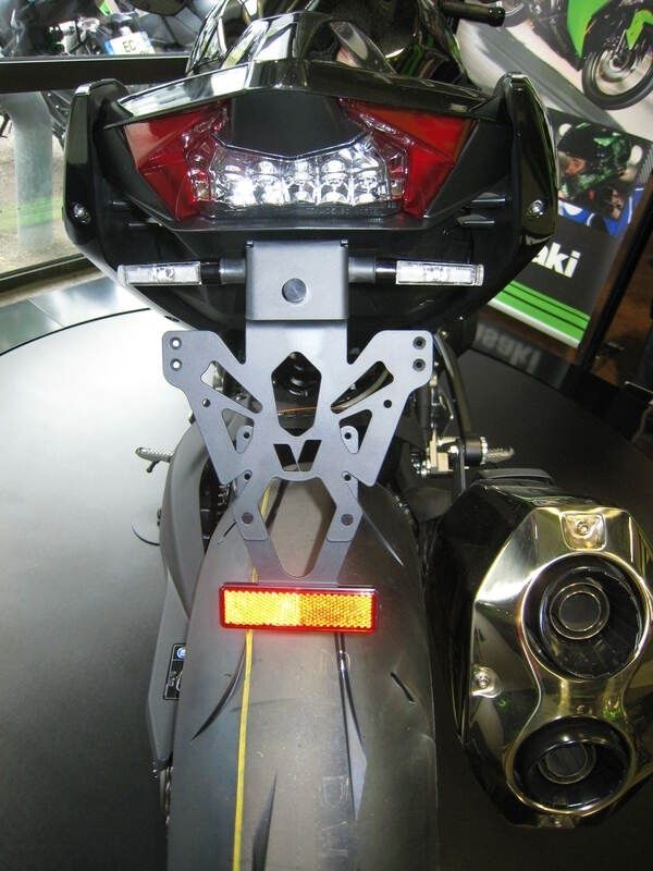 Webike | V PARTS ブイパーツ フェンダーレスキット ブラック Kawasaki