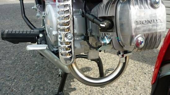 Webike | OUTEX アウテックス OUTEXマフラー クロスカブ(JA45-R-TT-UP