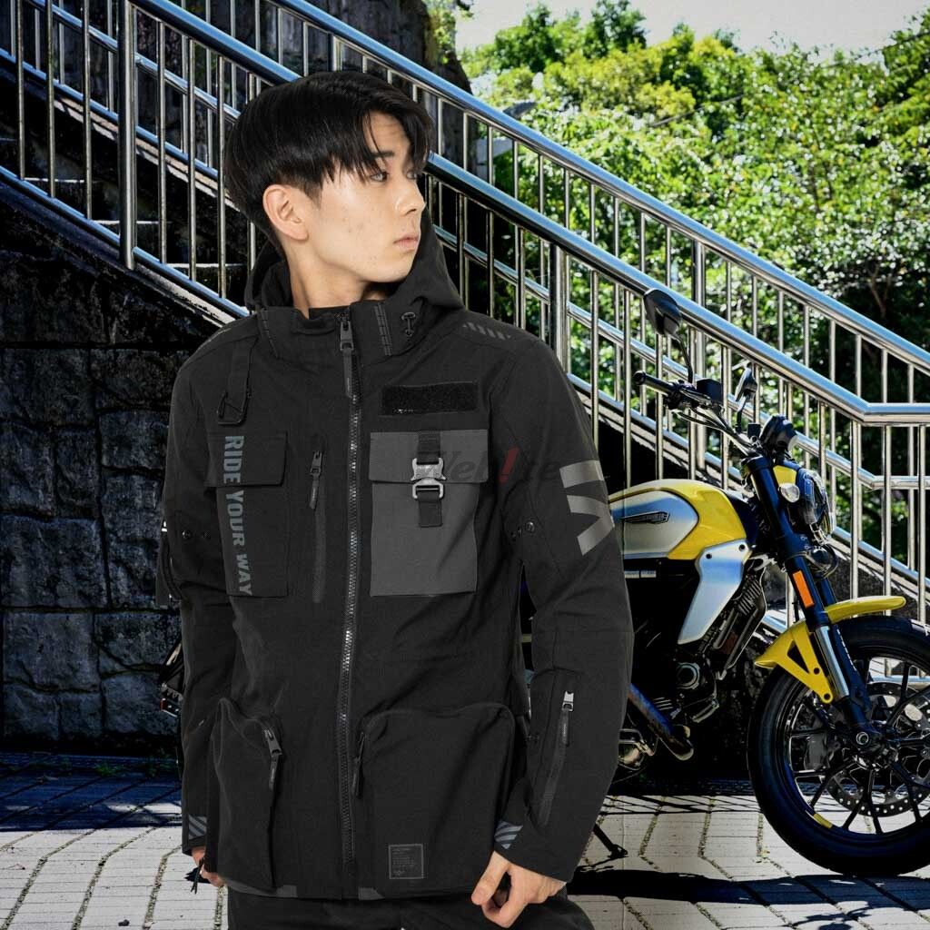 Webike | IXON イクソン M-NIGHT WP A オールシーズンジャケット