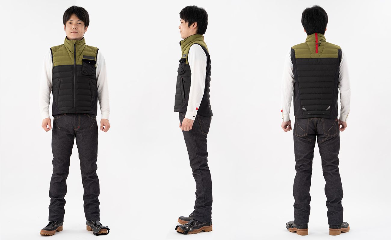 Webike | KUSHITANI クシタニ ミッドベスト(K-2854-L.GY/BK-LL