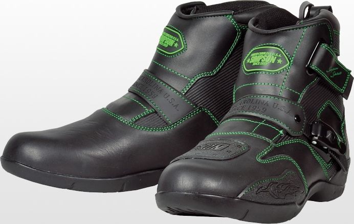 Webike | SIMPSON シンプソン Short Boots [ショートブーツ](SPB-091