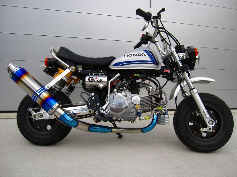 Webike | MINIMOTO ミニモト モンキーZ50J・パワーアップマフラー