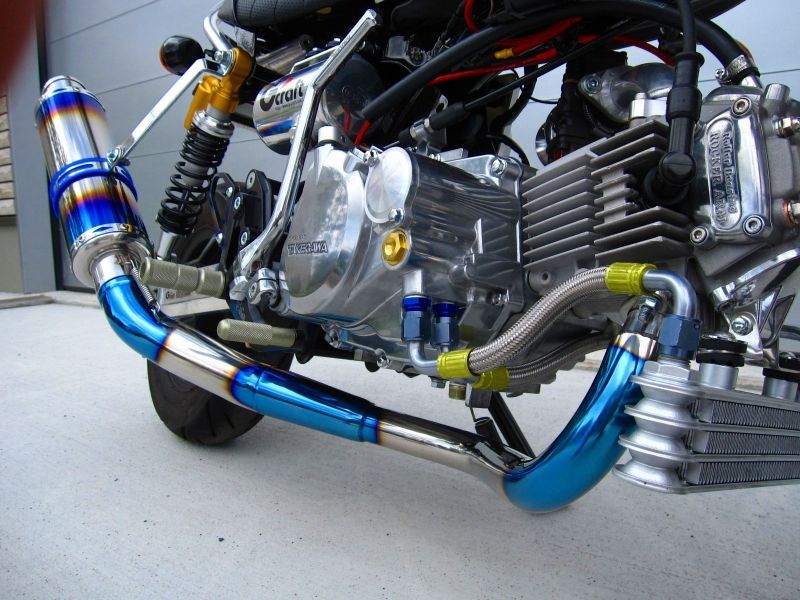 Webike | MINIMOTO ミニモト モンキーZ50J・パワーアップマフラー