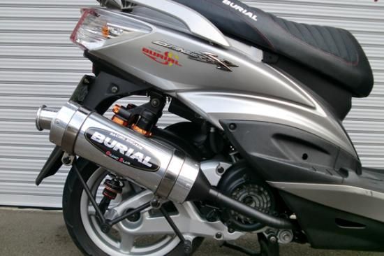 Webike | BURIAL ベリアル グランドスラムマフラー シグナスX(Y17-24