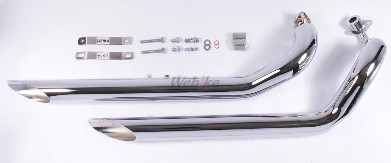 Webike | EASYRIDERS イージーライダース 70Φファットドラッグマフラー