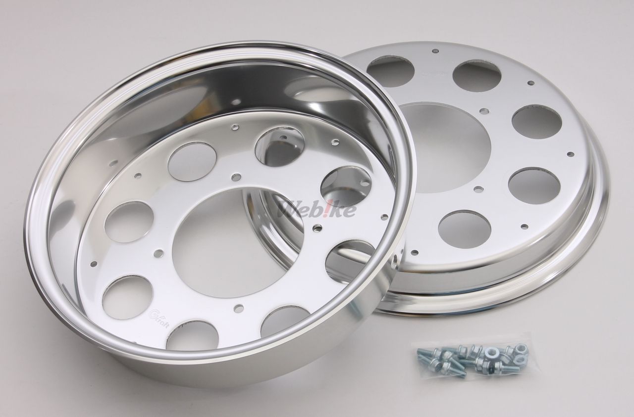 ニ*チ様 エイプ50 エイプ100 アルミホイール 前後セット 12インチ ニ