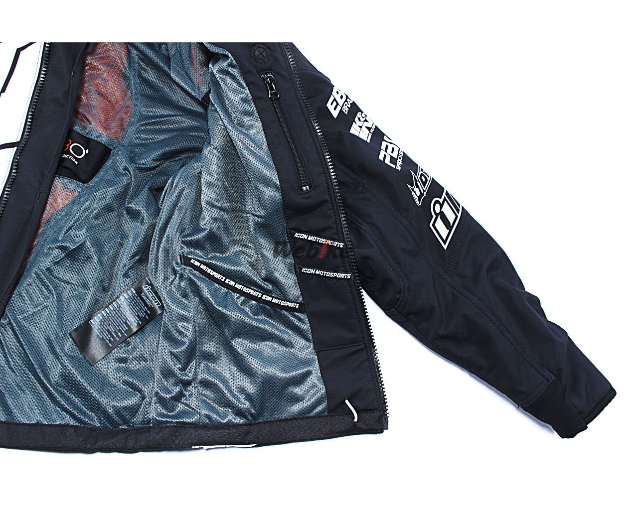 Webike | ICON アイコン TEAM MERC JACKET マーク・ジャケット(2820