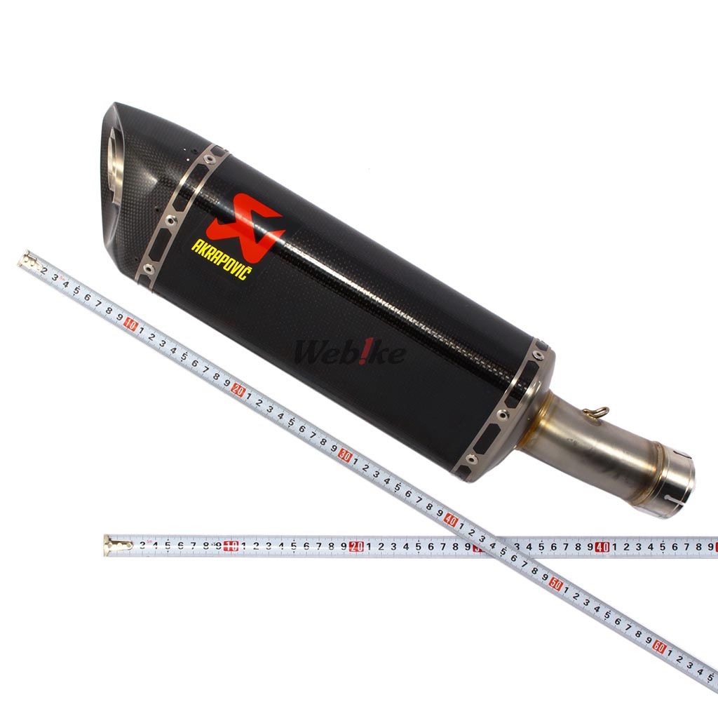 Webike | AKRAPOVIC アクラポビッチ スリップオンマフラー カーボン