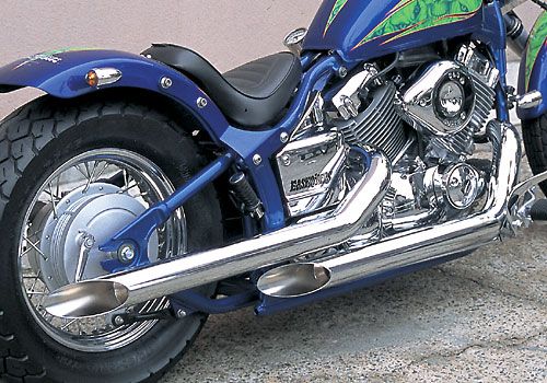 Webike | EASYRIDERS イージーライダース 70Φファットドラッグマフラー