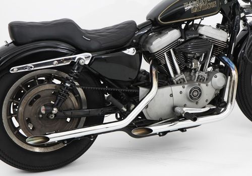ハーレー スポーツスター ファブパイプマフラー 45mmφ イージー