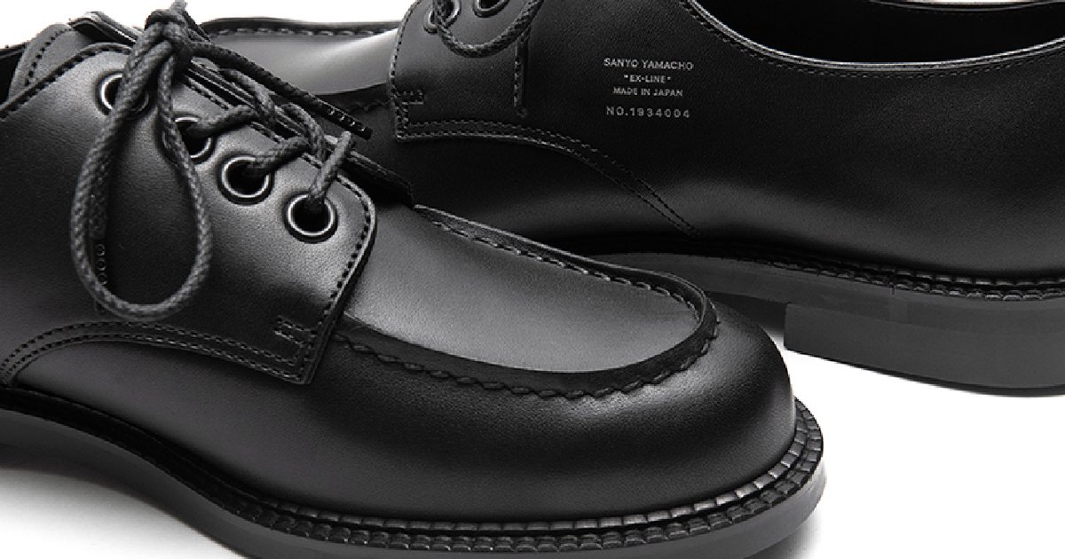 タフでモダンな男の革靴！ 三陽山長の新レーベルEX-LINE®︎が登場 | UOMO