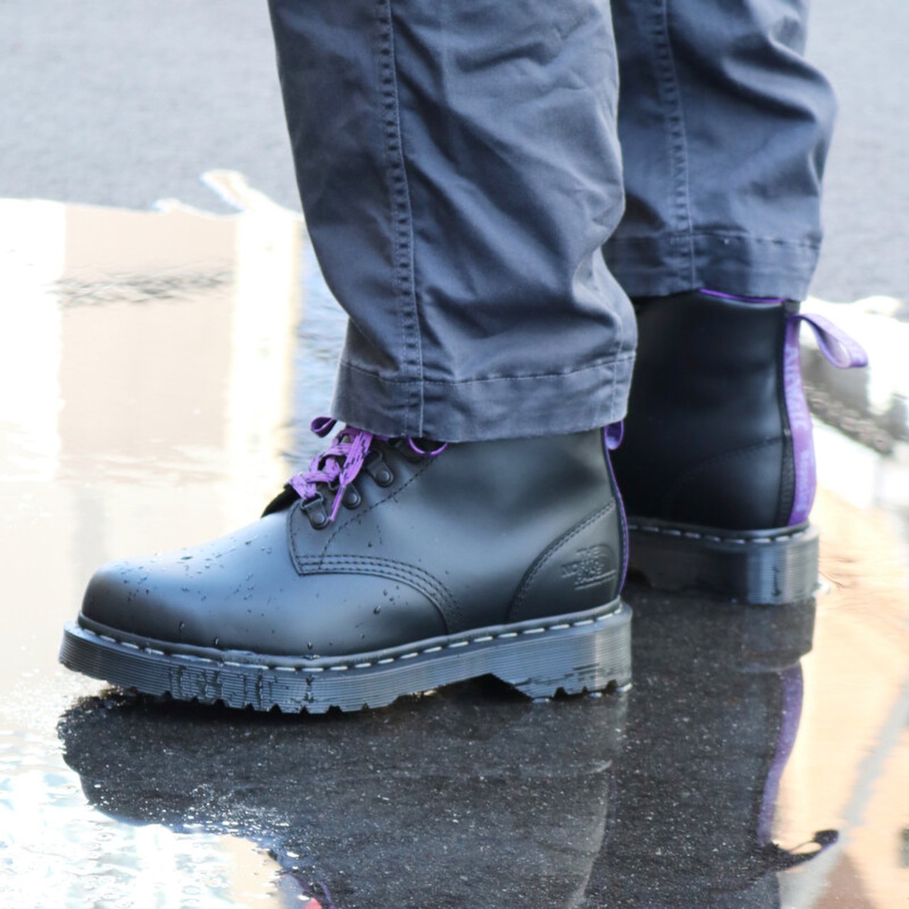 差がつく大人のドクターマーチン】雨にも強いザ・ノース・フェイス