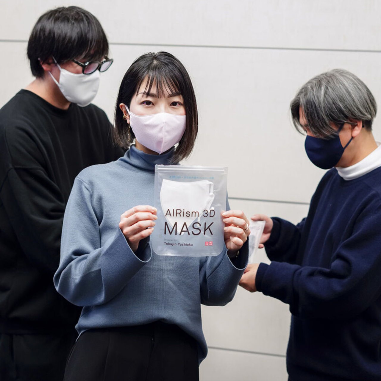 大人のユニクロ】元日発売。吉岡徳仁「エアリズム 3Dマスク」をぜんぶ