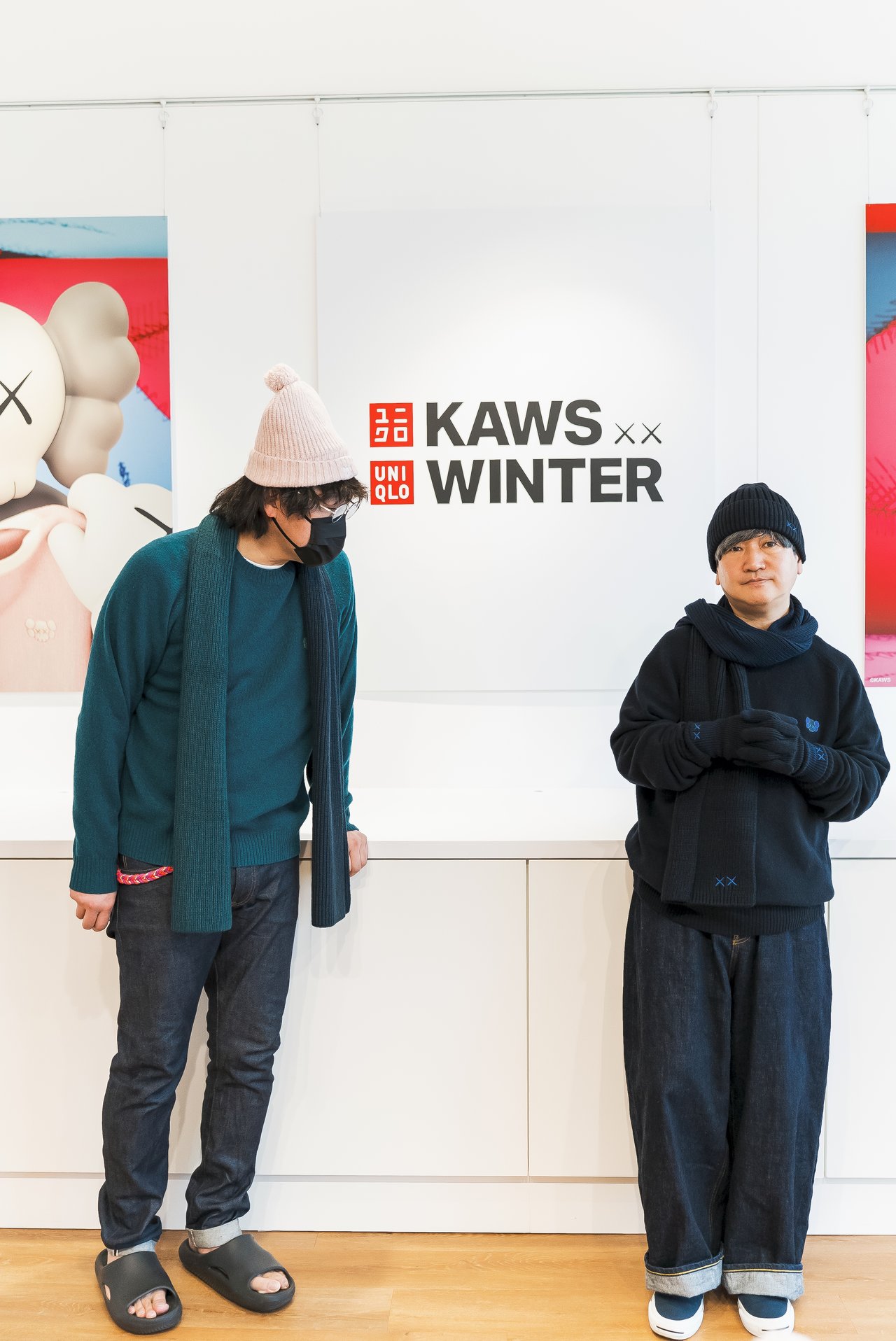 大人のユニクロ】試着ルポ。「KAWS」とのコラボニット、全部着てみた