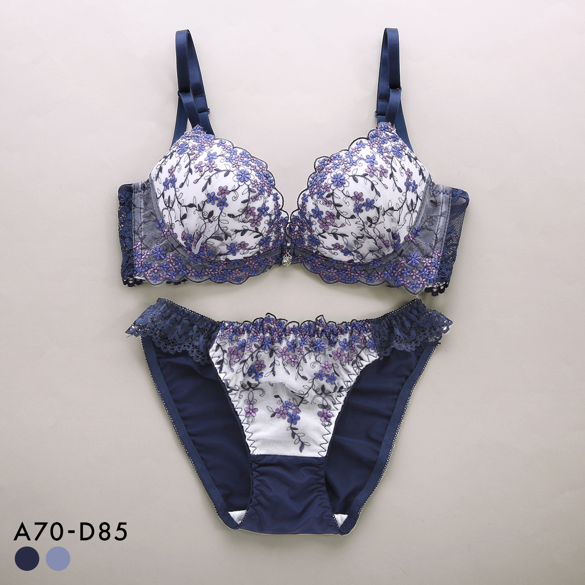 サンエイ 脇高 クリスタルブーケ ブラセット ABCD 大きいサイズ