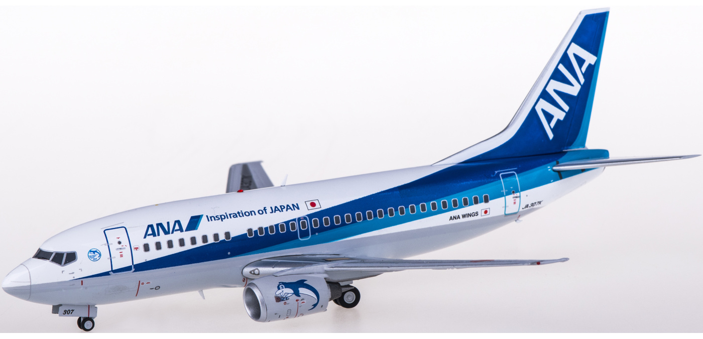 EW2735006 ANA 全日空Boeing 737-500 JA307K JC Wings 1:200 -飞机模型世界