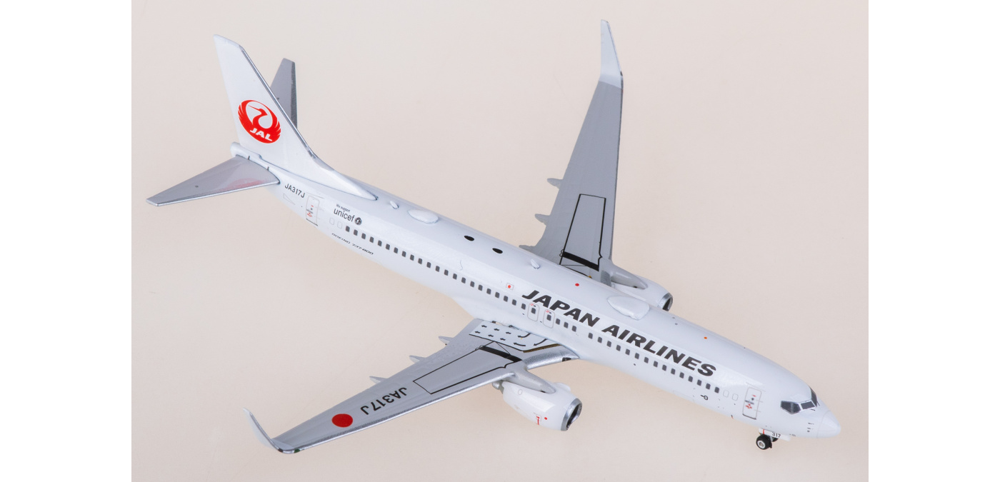 PH04643 Japan Airlines Boeing 737-800 JA317J Phoenix 1:400 -飞机