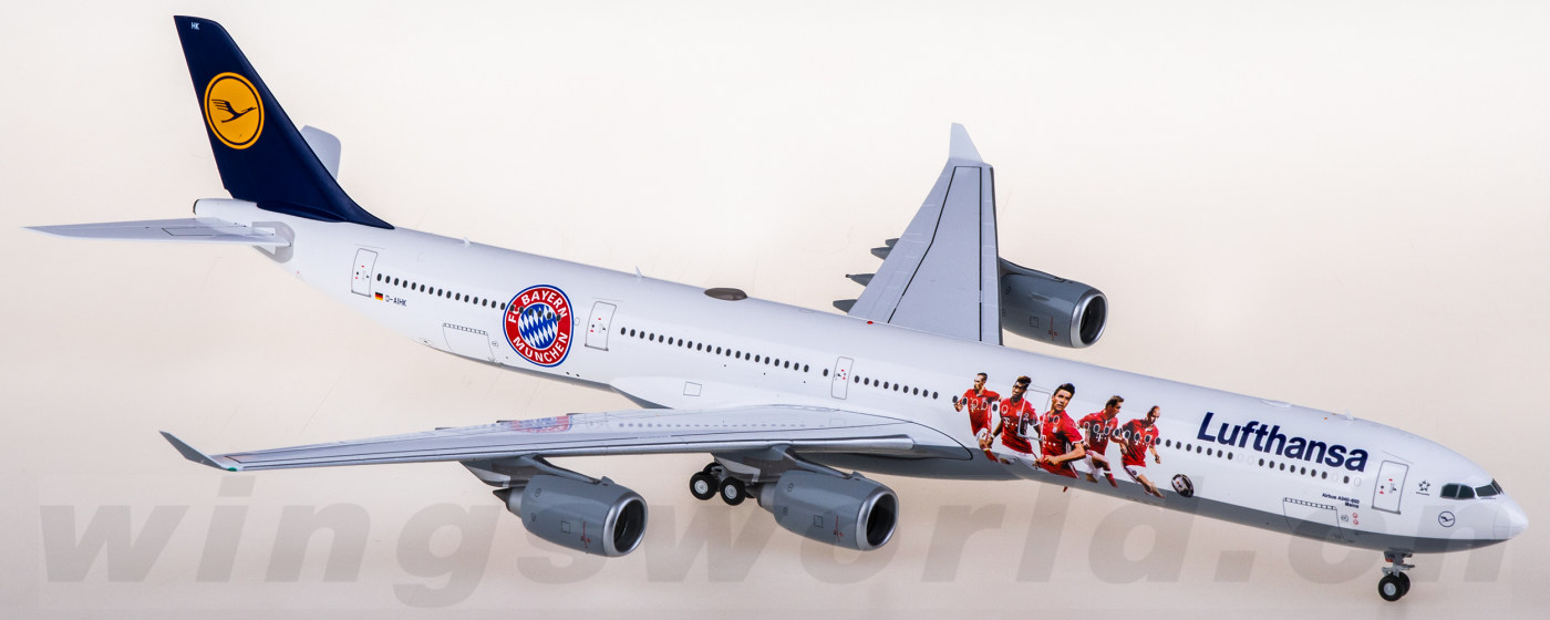 Z2200-002-25 Lufthansa Airbus A340-600 D-AIHK Z2MODEL 1:200 -飞机