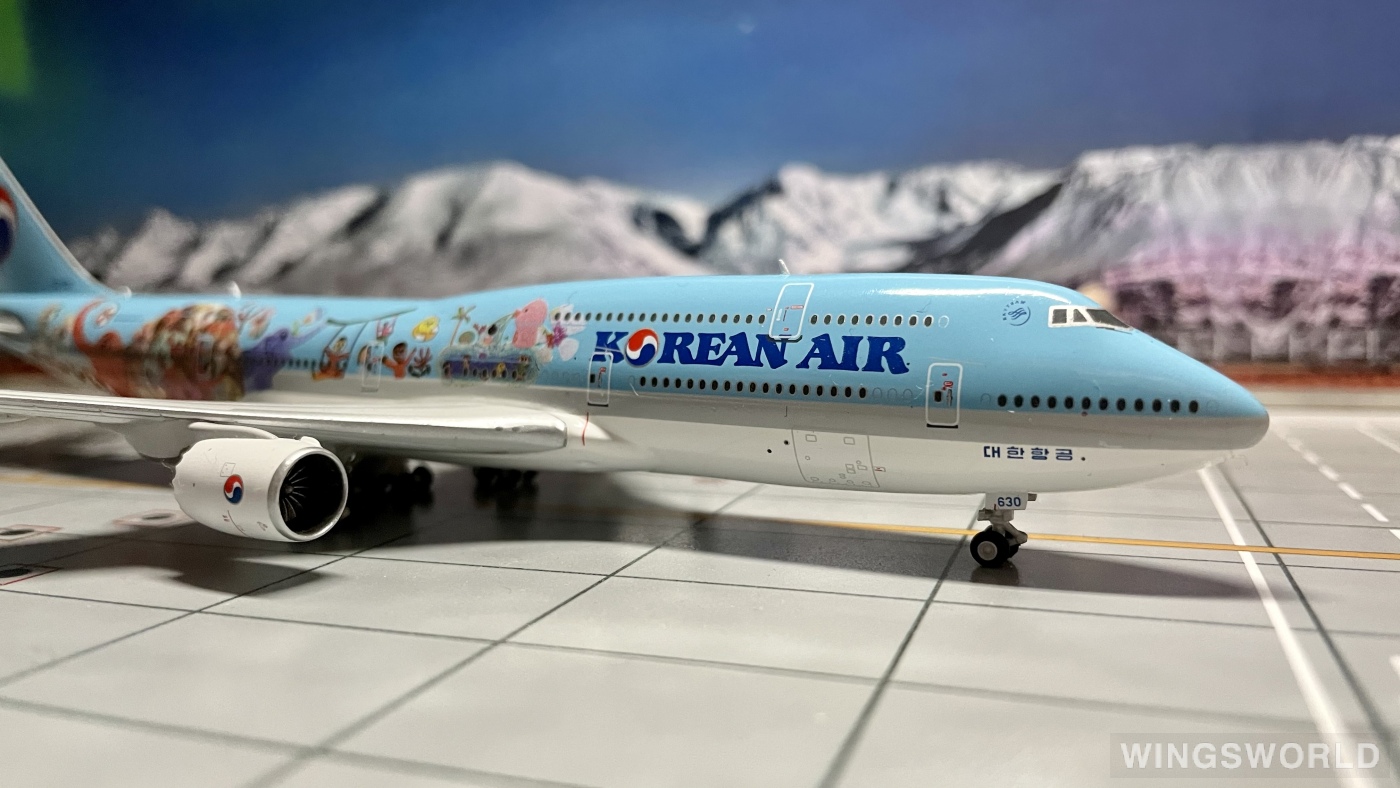 JC Wings 1:400 Boeing 747-8 Korean Air 大韩航空EW4748001 HL7630 的