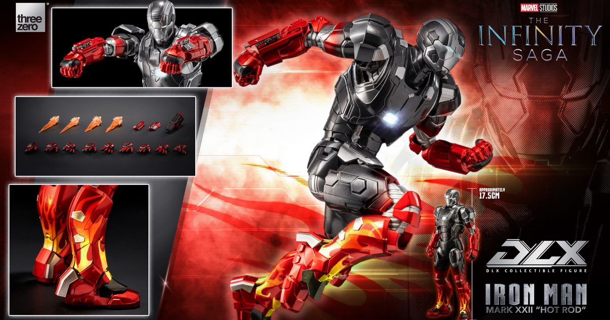 threezero DLX『マーベル・スタジオ：インフィニティ・サーガ アイアン