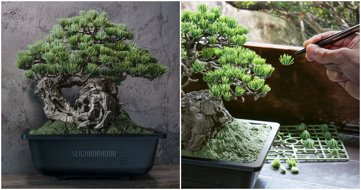 萬代與NEIGHBORHOOD合作推出『SRL × BANDAI SPIRITS . BONSAI MODEL