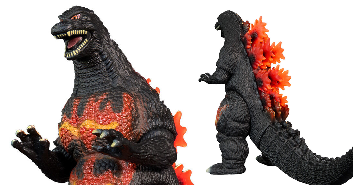 ムービーモンスターシリーズ『バーニングゴジラ（1995）ver.2.0』完全
