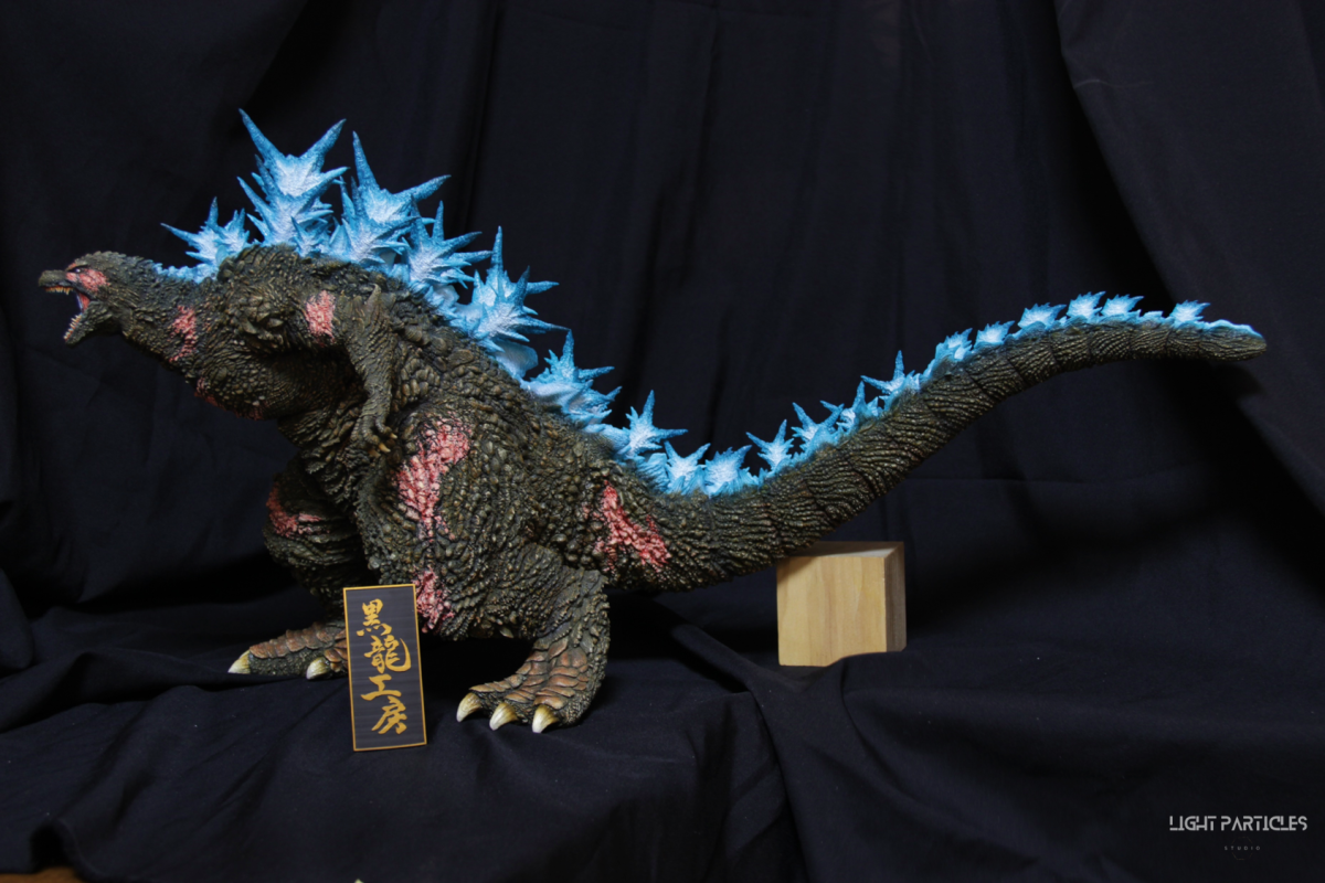 黒龍工房 ゴジラ(2023) 銀座咆哮 WF2025[夏] ガレージキット カスタム塗装