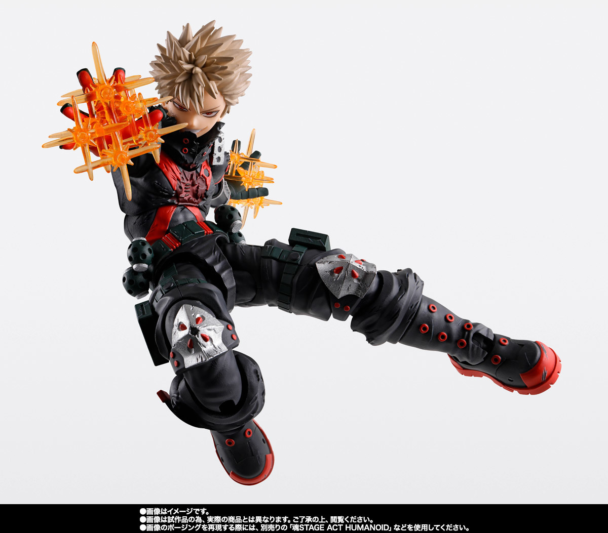 S.H.Figuarts「僕のヒーローアカデミア 爆豪勝己-The Beginning-」可動