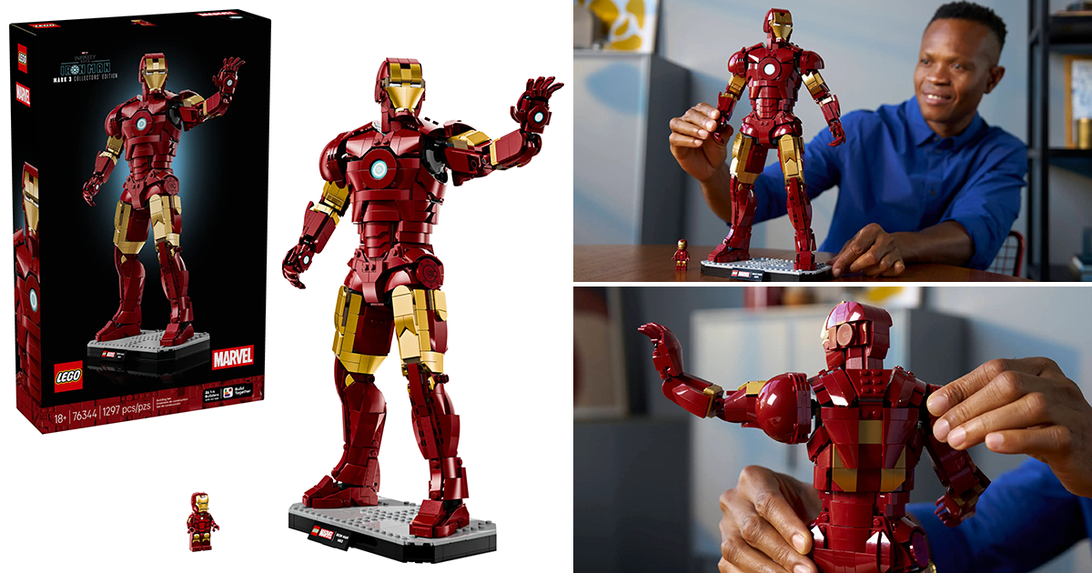LEGO 76344 MARVEL「アイアンマン マーク3 コレクターズ・エディション