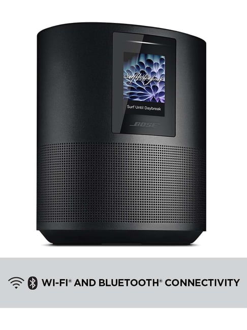 Bose Home Speaker 500 With Voice Control and Wifi Connectivity (Black)