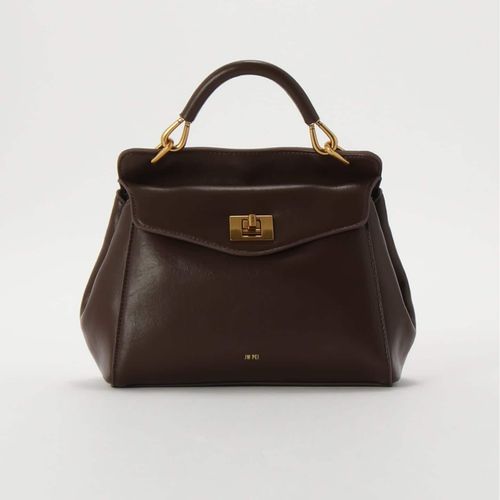 JW PEI / ジェイダブリュー ペイ】Lucia Classic Top Handbag(BRN
