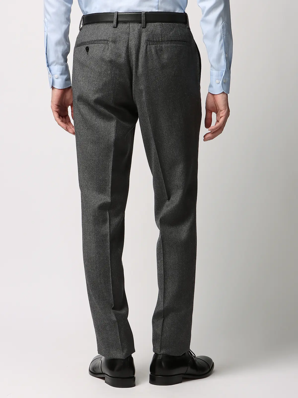 WEB限定／テーパードパンツ／CANONICO／ウールフランネル／無地／IN05