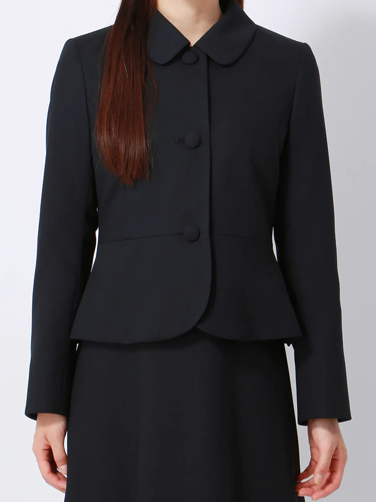 ジャケット／ショールカラー／フォーマル／ウォッシャブル／くるみ