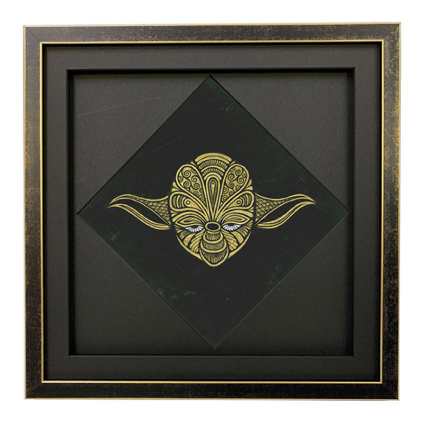 スター・ウォーズ 浮世絵木版画「ヨーダ」｜浮世絵工房