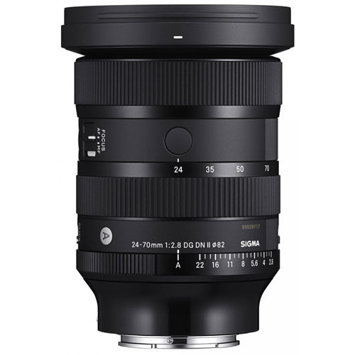 Sigma 24-70mm f/2.8 DG DN II Art Lens for L Mount A2470DGDNIIL