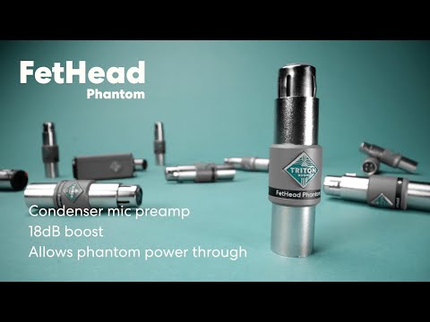 Triton Audio FetHead Phantom In-line Microphone Preamp | Sweetwater