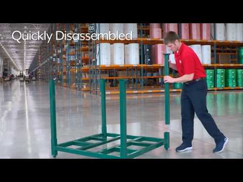 Portable Stack Rack - 48 x 48 x 60
