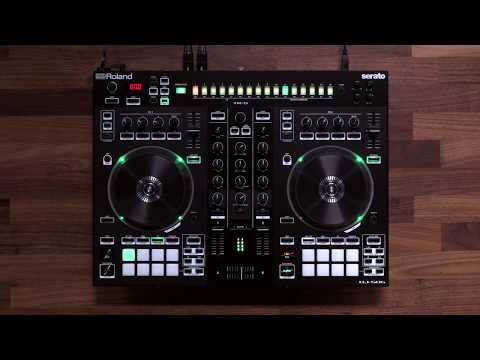 Roland DJ-505 2-deck Serato DJ Controller with Drum Machine