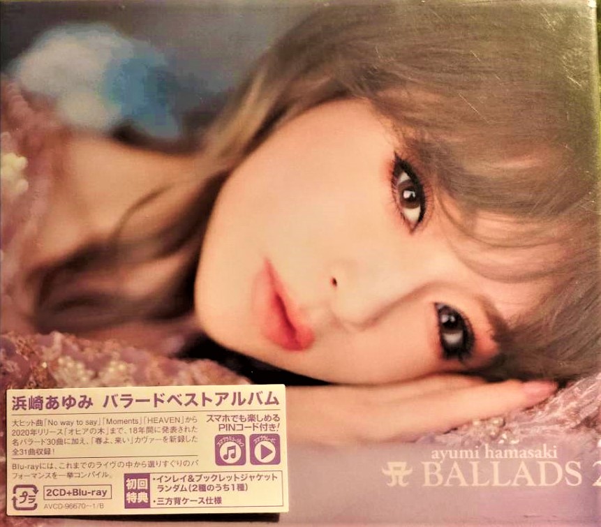 濱崎步/ 浜崎あゆみ~ A BALLADS 2 ( 2CD+Blu-ray ) - 日版全新未拆