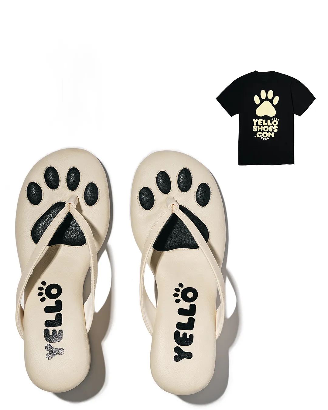 YELLO / BELOVED TONGS SANDALS