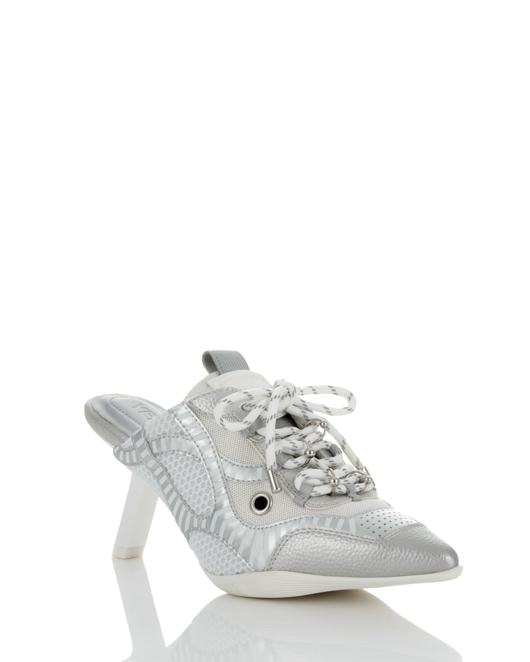 YELLO スニーカーミュールSTEEL SNEAKER MULES シルバー