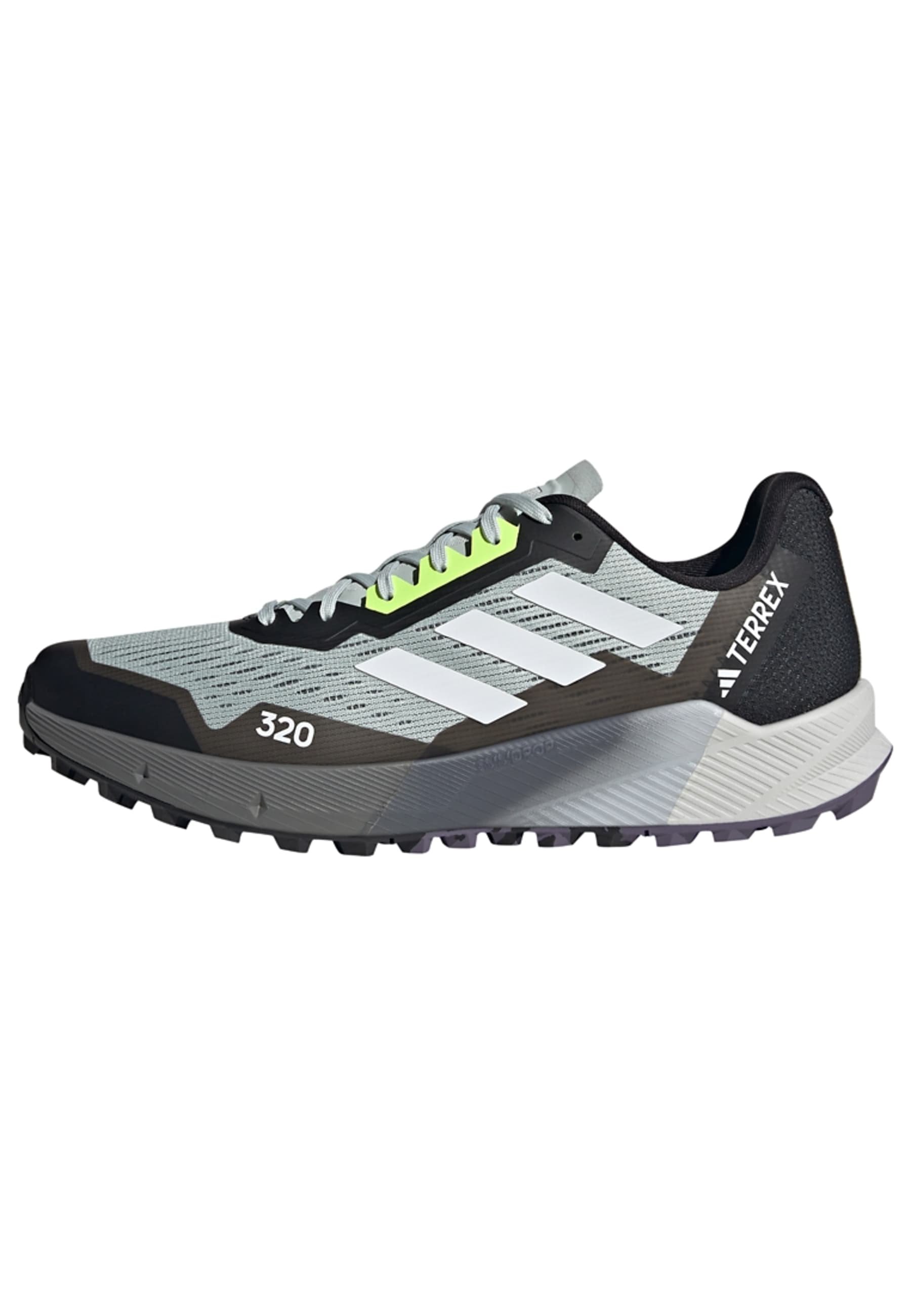 adidas Terrex AGRAVIC FLOW 2.0 - Laufschuh Trail - silver/crystal
