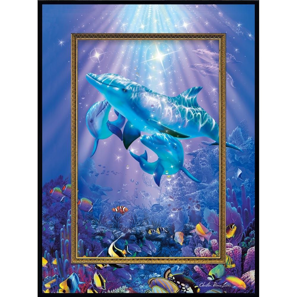 絵画 クリスチャン・リース・ラッセン ビッグアート「ラ メール ドゥ