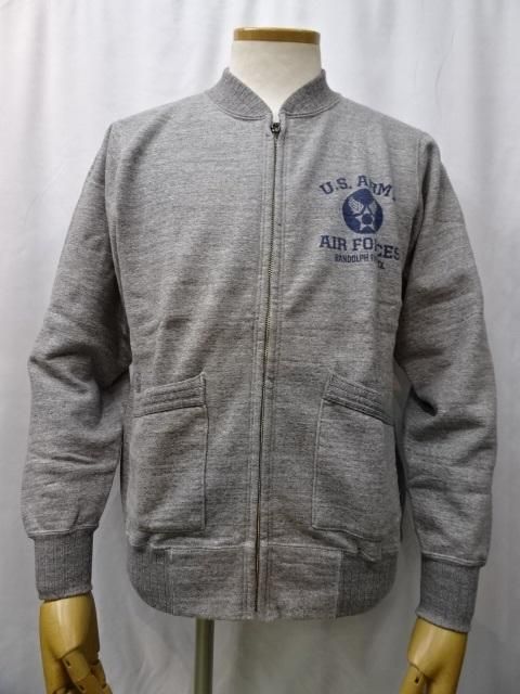 バズリクソンズ フルジップ スウェット BR65601-113 ヘザーグレー - ザ