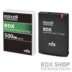 格安 マクセル RDX データカートリッジ 500GB RDX/500 （ディスク