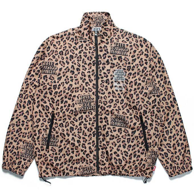 WACKO MARIA BLACK EYE PATCH / LEOPARD TRACK JACKET ( TYPE-1