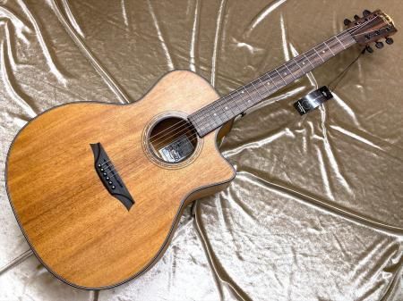 Bromo Guitars BAT2MCE -Auditorium Electric Acoustic Guitar