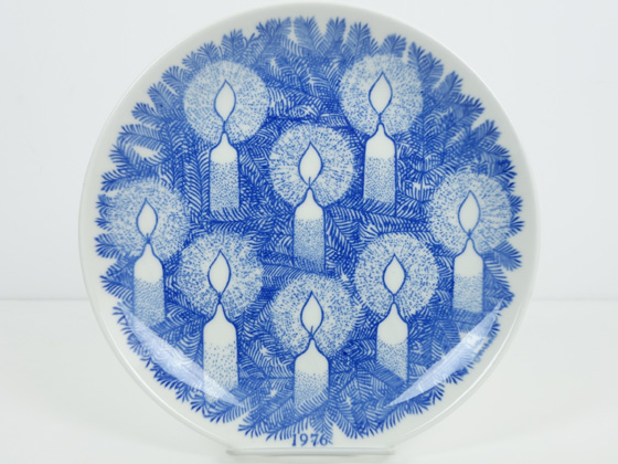 GUSTAVSBERG/グスタフスベリ クリスマスプレート 1976年 016|北欧