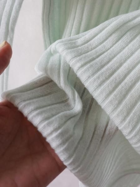 leur logette ルールロジェット cashmere silk rib top - BELA VISTA